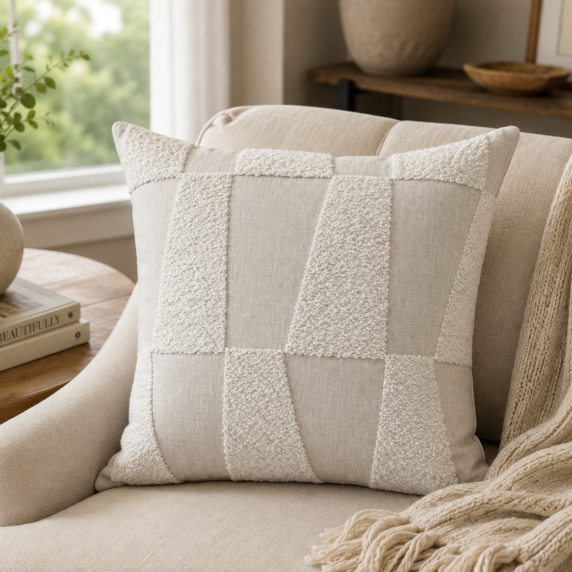 Linen Texture Pillow