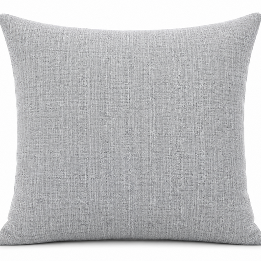Blue Frost Textured Pillow