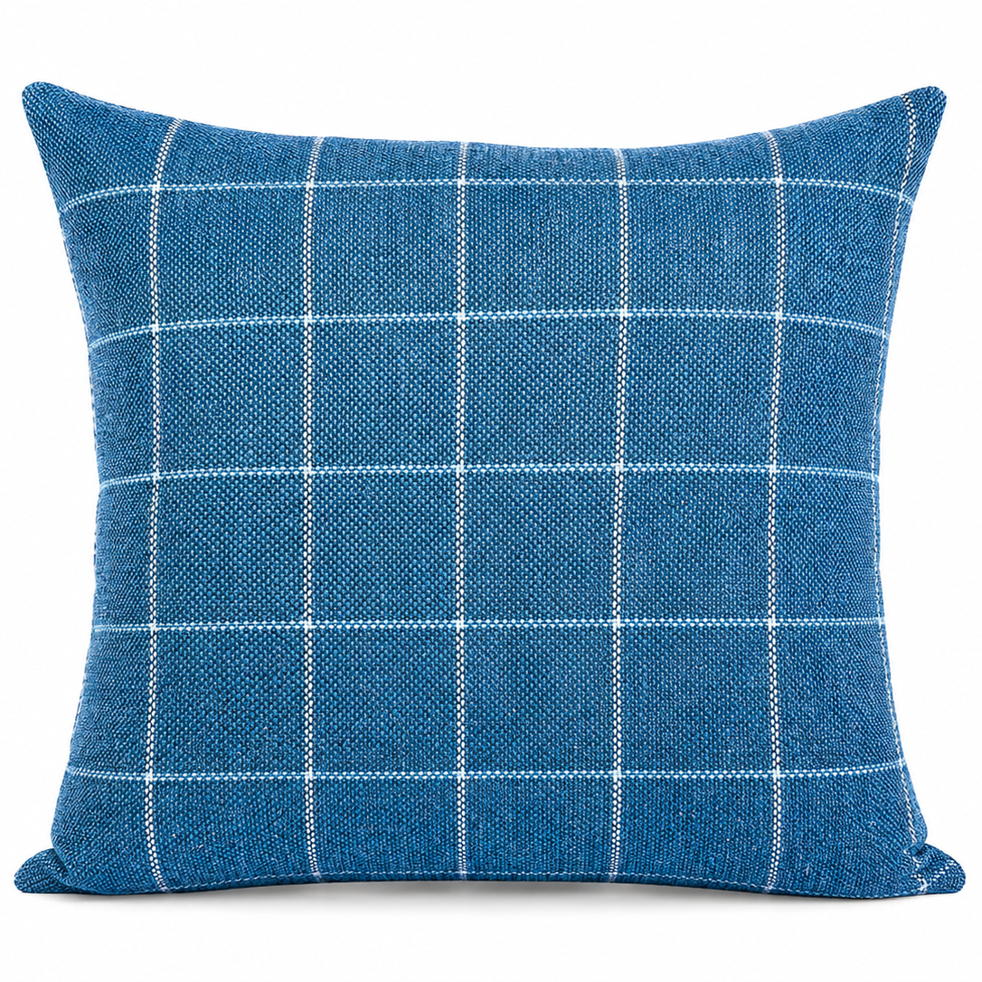 Coastal Windowpane Pillow