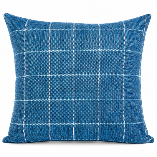 Coastal Windowpane Pillow