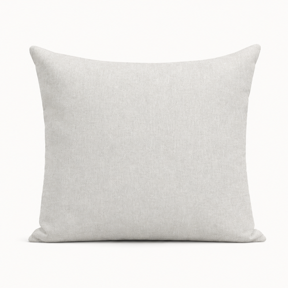 Crimson Thistle Bloom Pillow