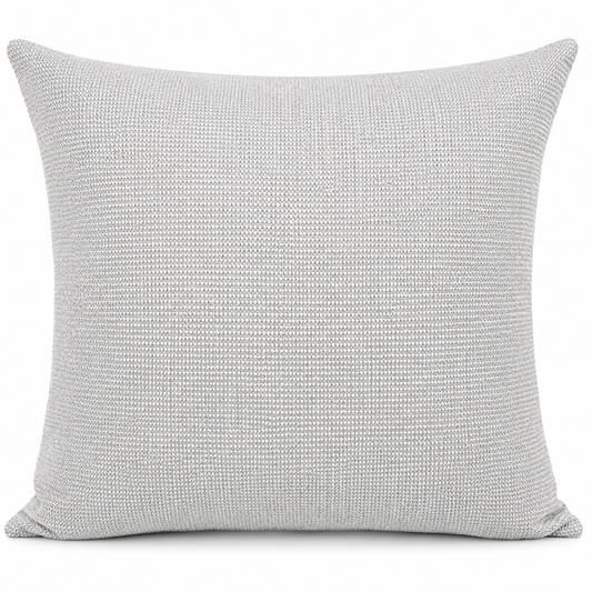 Misty Blue Scroll Pillow