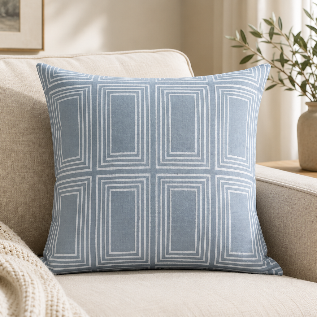 Misty Harbor Pillow