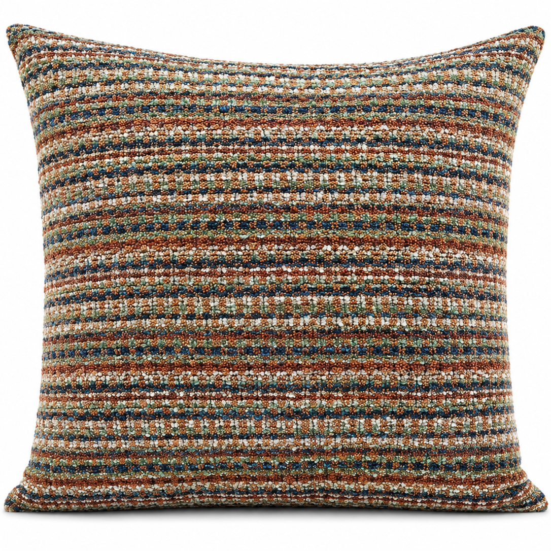 Rustic Woven Harmony Pillow