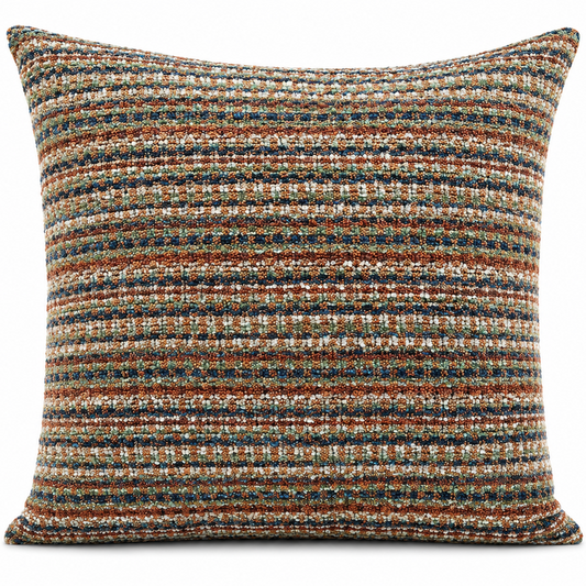 Rustic Woven Harmony Pillow
