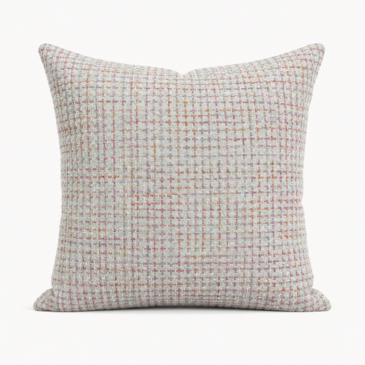 Blush Tweed Texture Pillow