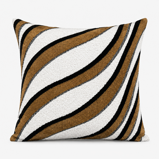 Caramel Wave Pillow