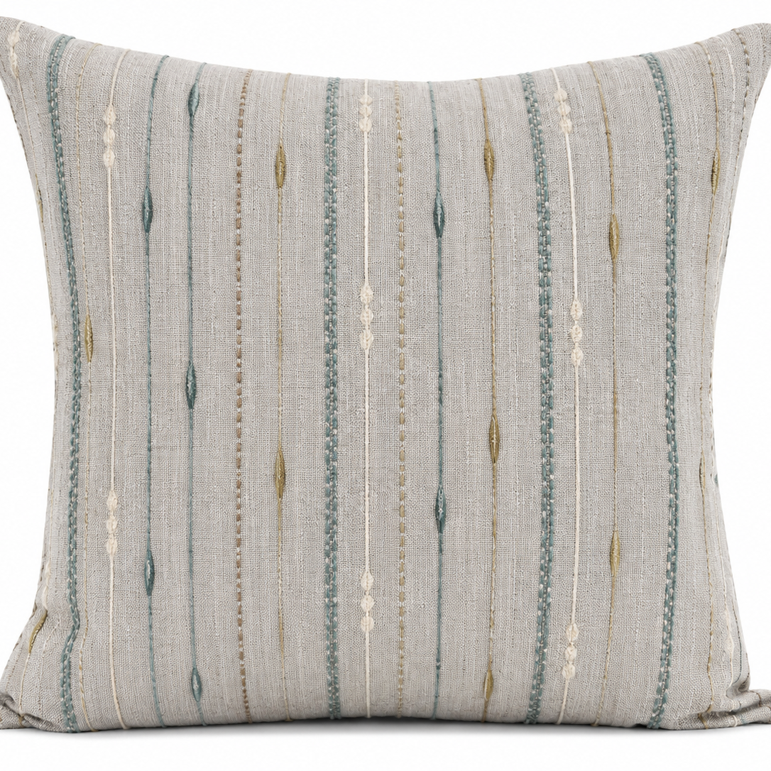 Coastal Thread Pillow
