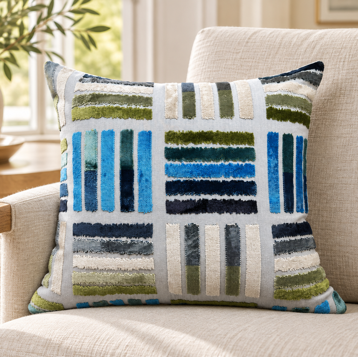 Coastal Threads Pillow