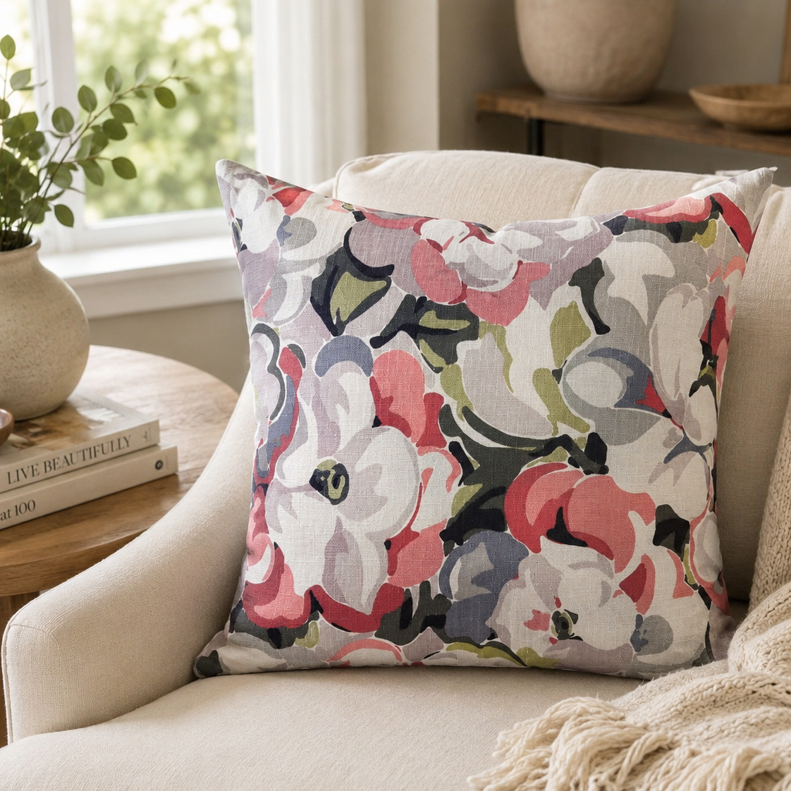 Coral Garden Pillow