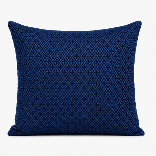 Midnight Chevron Pillow