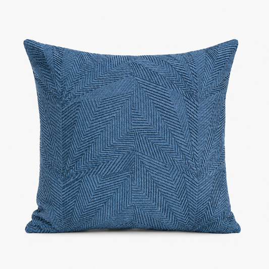 Midnight Chevron Pillow