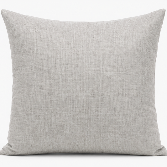 Silver Geometry Pillow