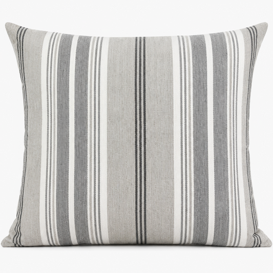 Silver Stripe Pillow