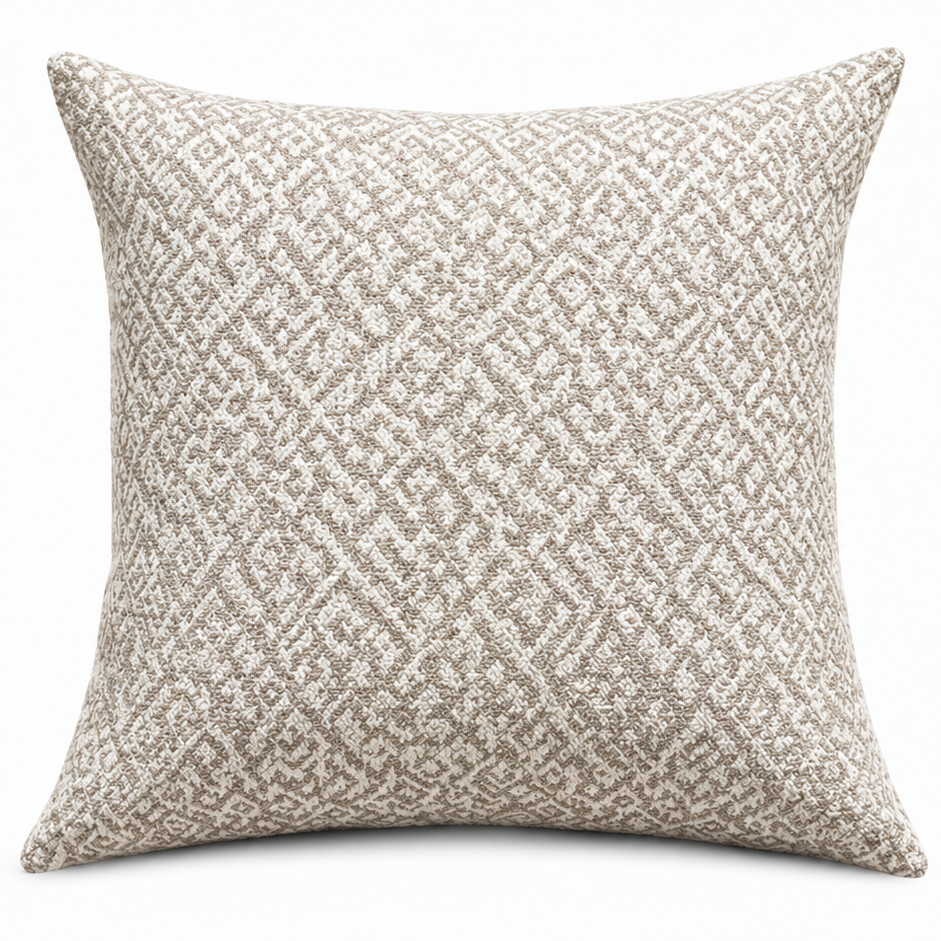 Textured Ivory Patchwork