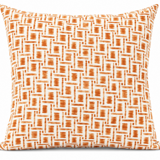 Woven Terracotta Pillow